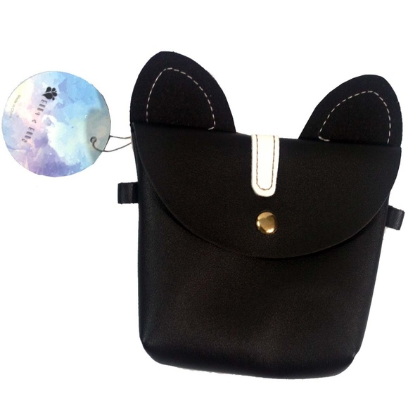 Black & White French Bulldog Crossbody Bag - Picture 3 of 5